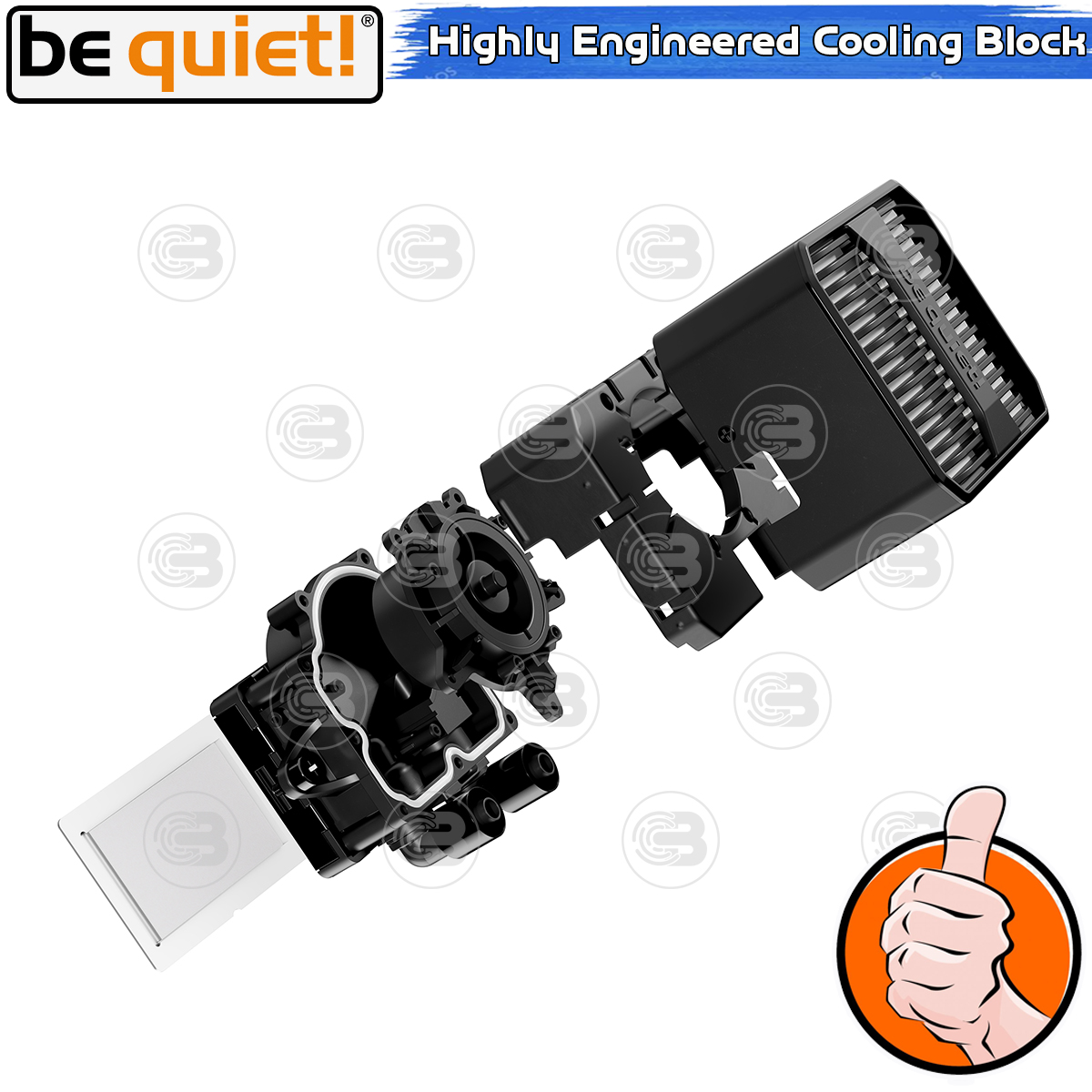 [CoolBlasterThai] Be Quiet Silent Loop 240 AIO Water Cooling CPU Cooler (AM5/LGA1851 Ready) (BW024) ประกัน 3 ปี