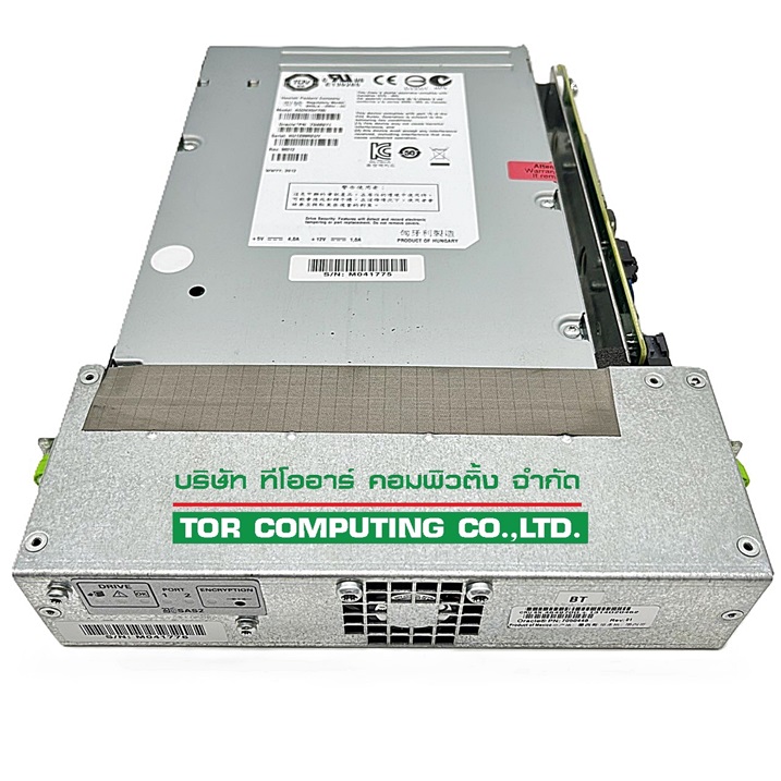 Oracle/Sun 7050448 [TorCompTH Thailand ขายจำหน่าย ราคา] Oracle HP LTO5 6Gb SAS Half Height Drive with Tray, 12V Fan for StorageTek SL150