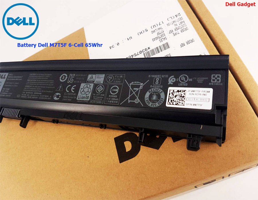 Battery Dell Latitude E5440, 6-Cell, 65Wh, แบตเตอรี่ Dell VV0NF ของแท้รับประกันศูนย์ Dell Thailand On-site Service