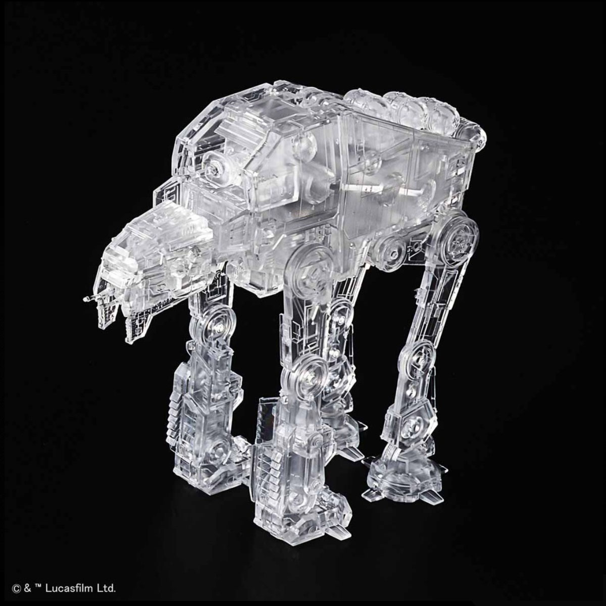 1/144 & 1/350 & 1/540 The Last Jedi Clear Vehicle Set BANDAI - Star Wars