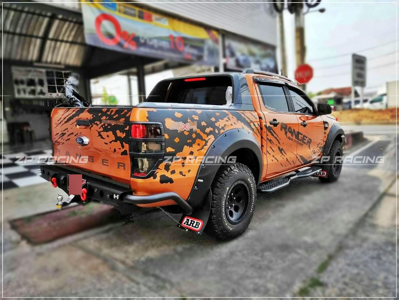 กันชนท้ายฟอร์ดเรนเจอร์ FORD RANGER HAMER รุ่น G-Series
