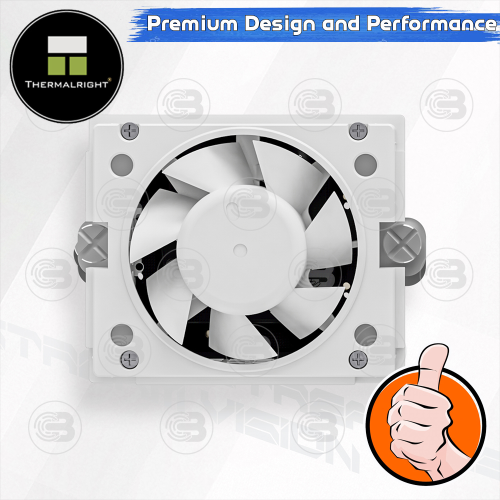 [CoolBlasterThai] Thermalright Stream Vision 360 WHITE 3.5-Inch Screen AIO Liquid CPU Cooler (AM5/LGA1851 Ready) ประกัน 5 ปี