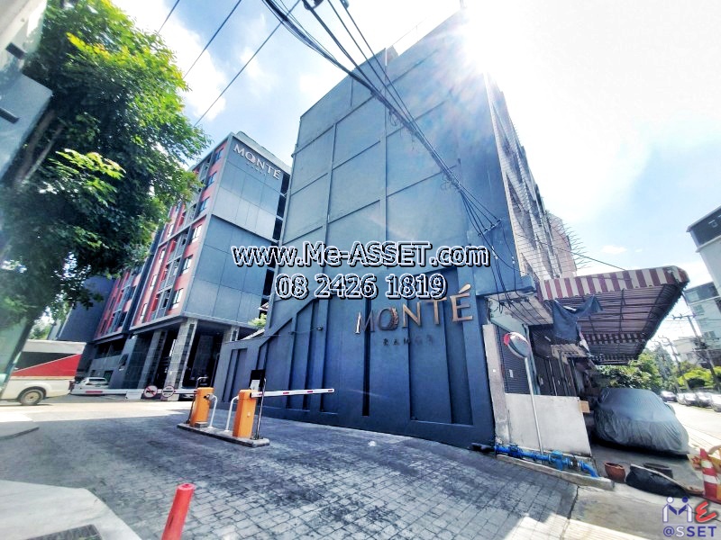ขายและเช่าคอนโดฟีลรีสอร์ทใกล้รถไฟฟ้า โซนพระรามเก้า หัวหมาก เชื่อมศรีนครินทร์ พัฒนาการ ใกล้เดอะไนน์พระรามเก้า ม.รามคำแหง เดินทางสะดวกรามคำแหง พระรามแก้า : มอนเต้ พระราม9-รามคำแหง Monte Rama 9 : 34.66 ตร.เมตร