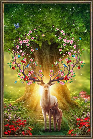Mother deers (พิมพ์ลาย)