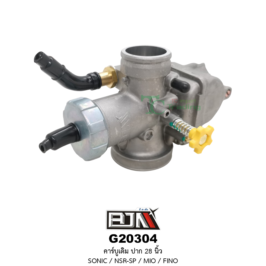 G20304 คารบูเดิม ปาก 28 ใช้กับรุ่น SONIC / NSP-SP / MIO / FINO