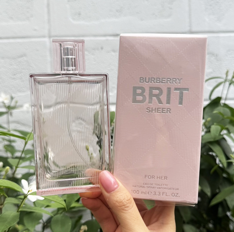 Burberry Brit Sheer Eau De Toilette 100ml. น้ำหอมของแท้