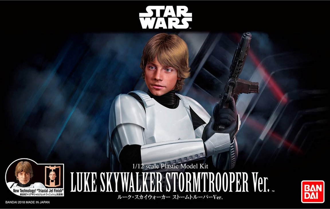 1/12 Luke Skywalker Stormtrooper Version BANDAI - Star Wars