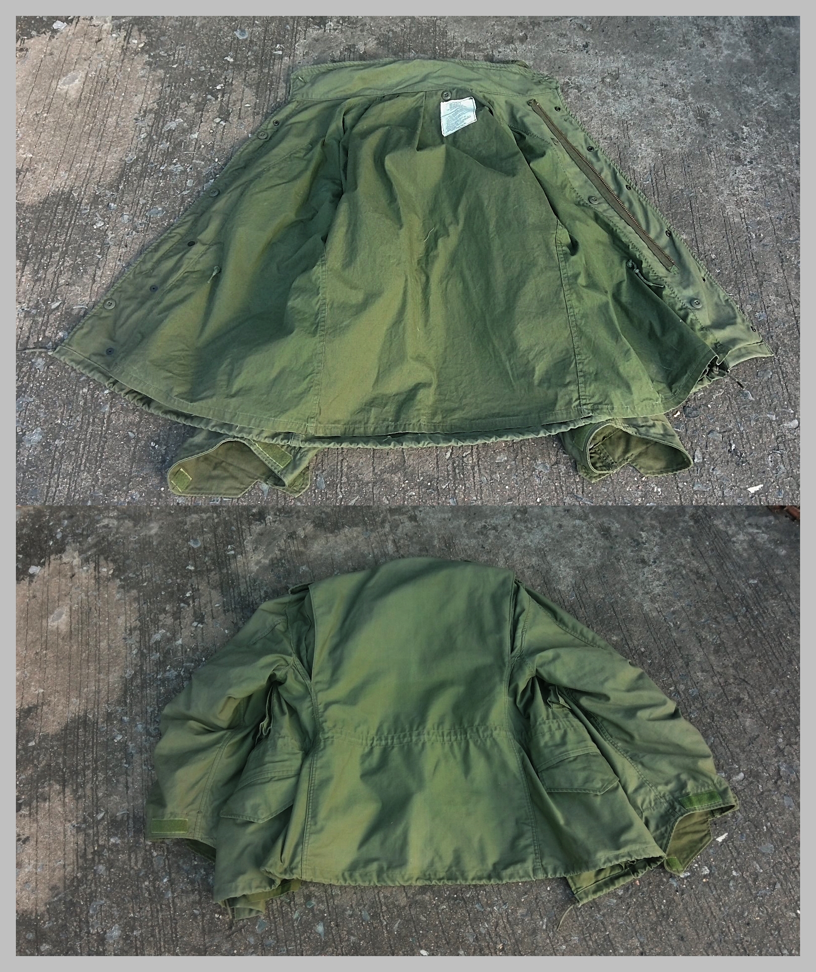 M65 เสื้อทหารสหรัฐ Medium Short