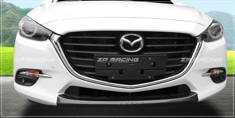 คิ้วชายกันชนหน้า Axela Carbon MAZDA 3