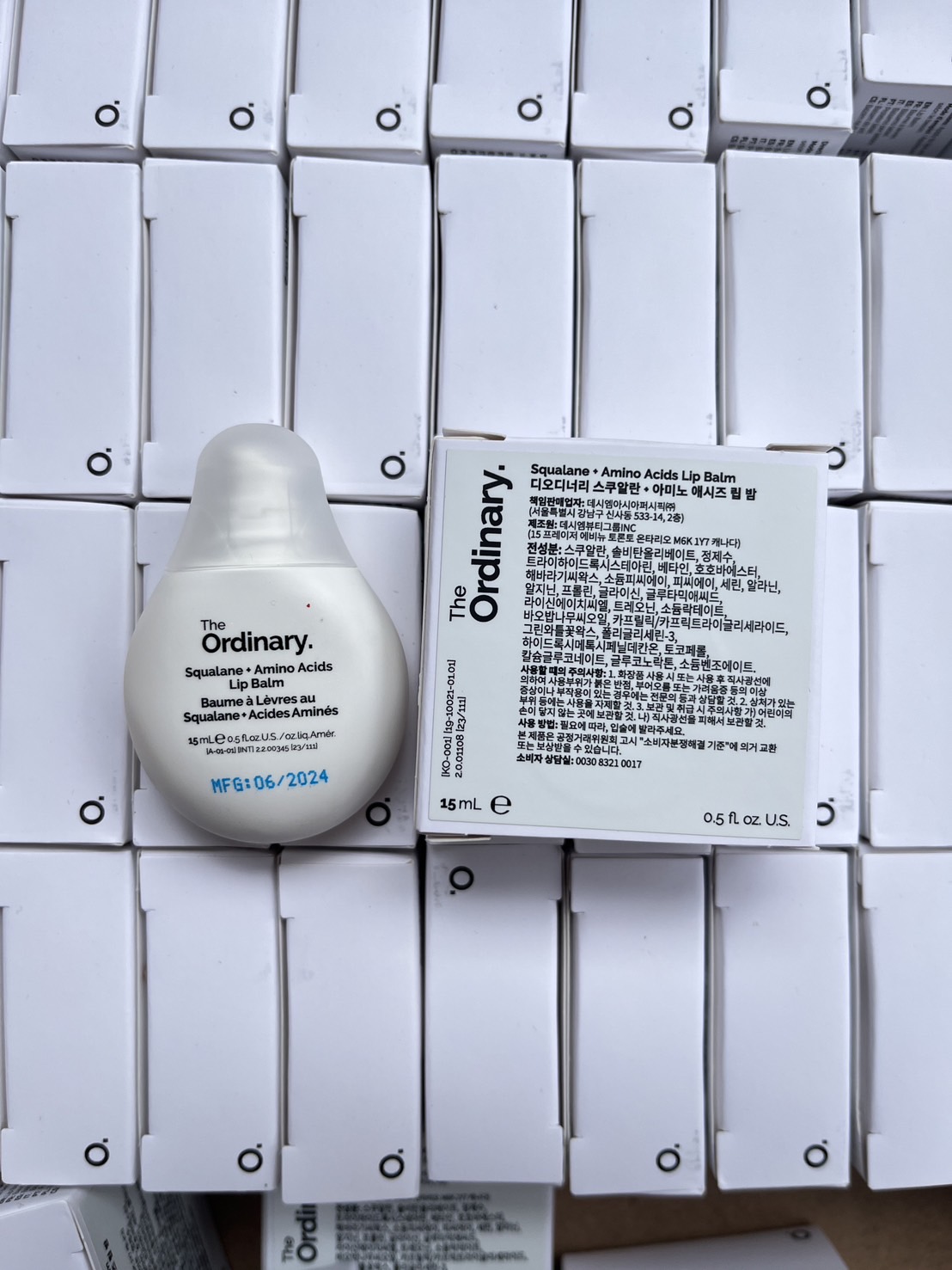 The Ordinary Squalane Amino Acids Lip Balm 15ml. ลิปบาล์ม