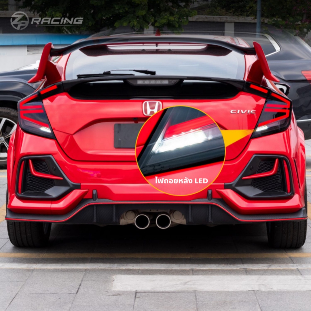 ไฟท้าย โคมไฟท้าย CIVIC FK W-Style Full LED