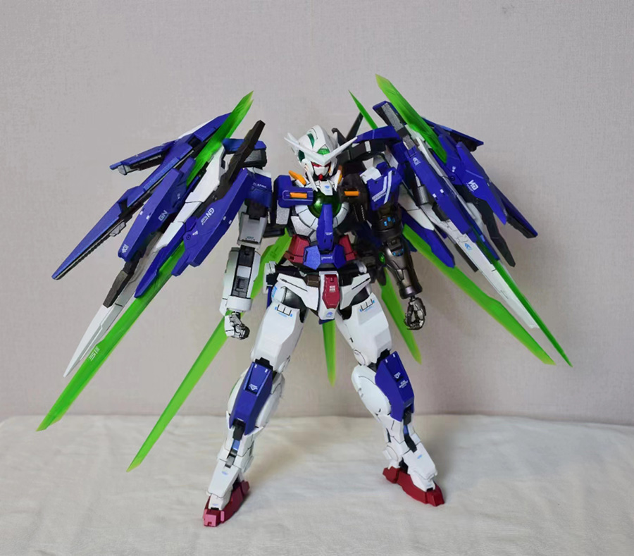 Dada Model MG Exia R4 + Extra Shield and Weapon Set