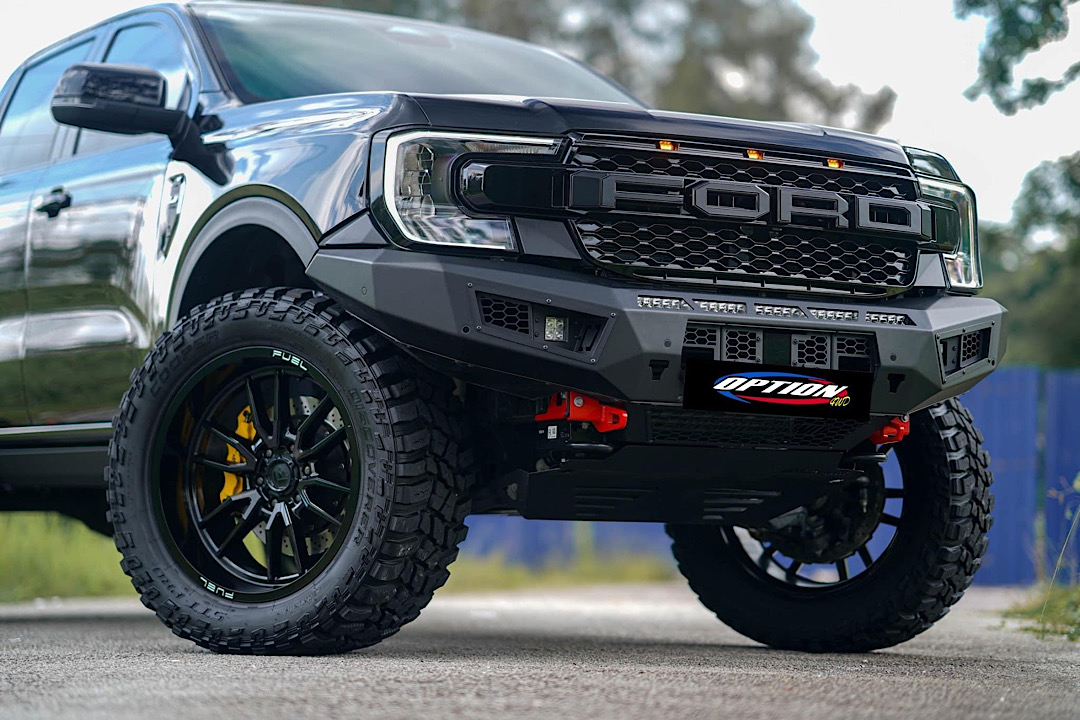 กันชนหน้า กันชนเหล็ก Next Gen Ranger 2022 ฟอร์ดเรนเจอร์ รุ่น Option4WD V.1
