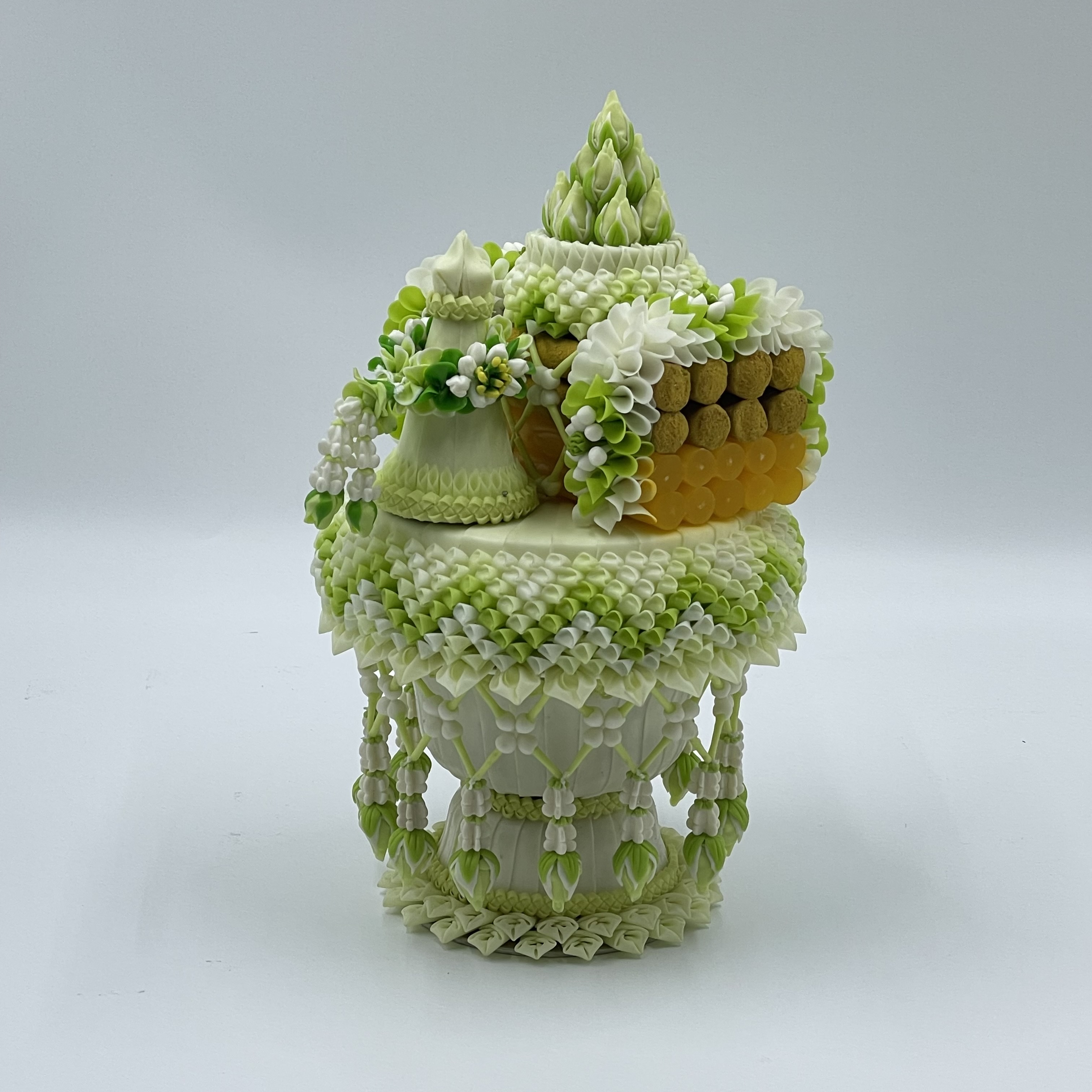 พานพุ่ม สีเขียว