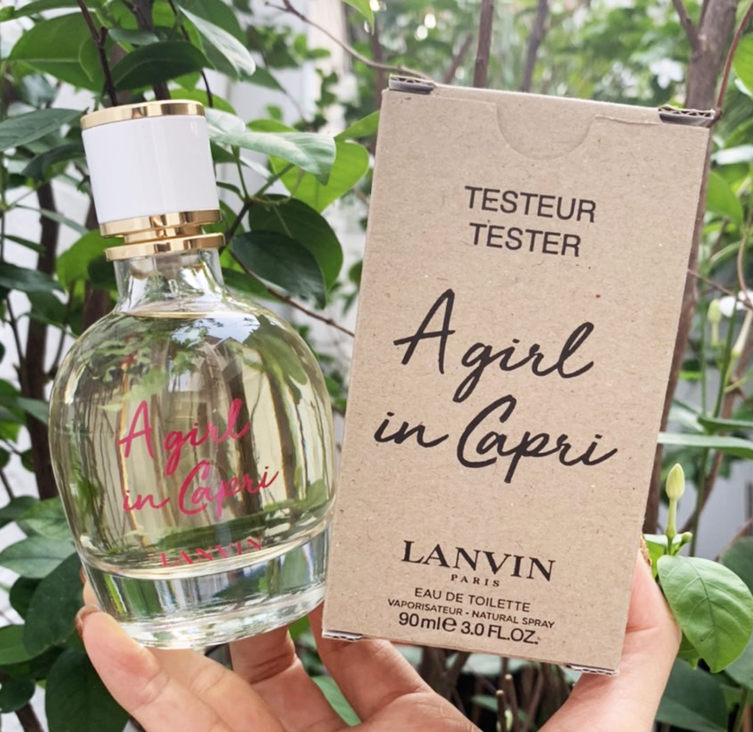 Lanvin A Girl in Capri EDT 90 ml. น้ำหอมกล่องเทสเตอร์