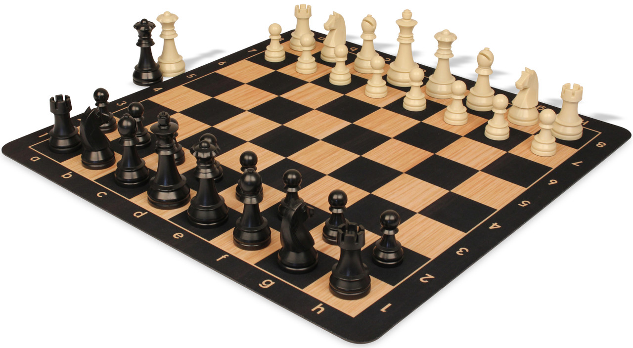 ชุดหมากรุกสากล German Knight Series Chess Set - Euro