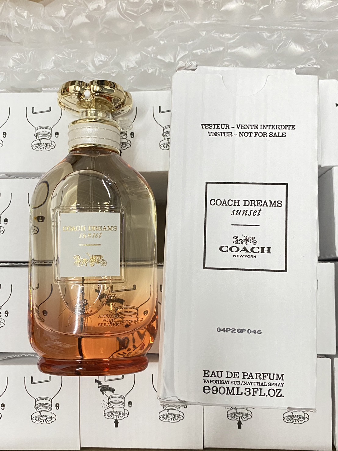 กล่องเทสเตอร์ Coach Dreams Sunset EDP 90ml. ของแท้