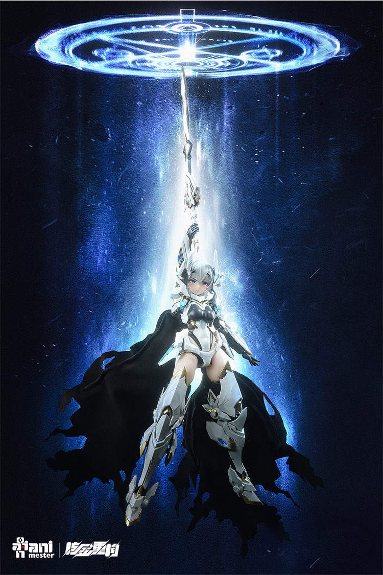 PRE-ORDER 1/12 White Dragon Knight - Galahad [Animester] (ล๊อตแรกแถมปีกแสง 2 สี)