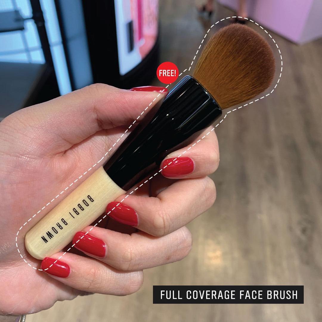 Bobbi Brown Mini Full Coverage Face Brush 5นิ้ว ของแท้ แปรงลงรองพื้น (1อัน)