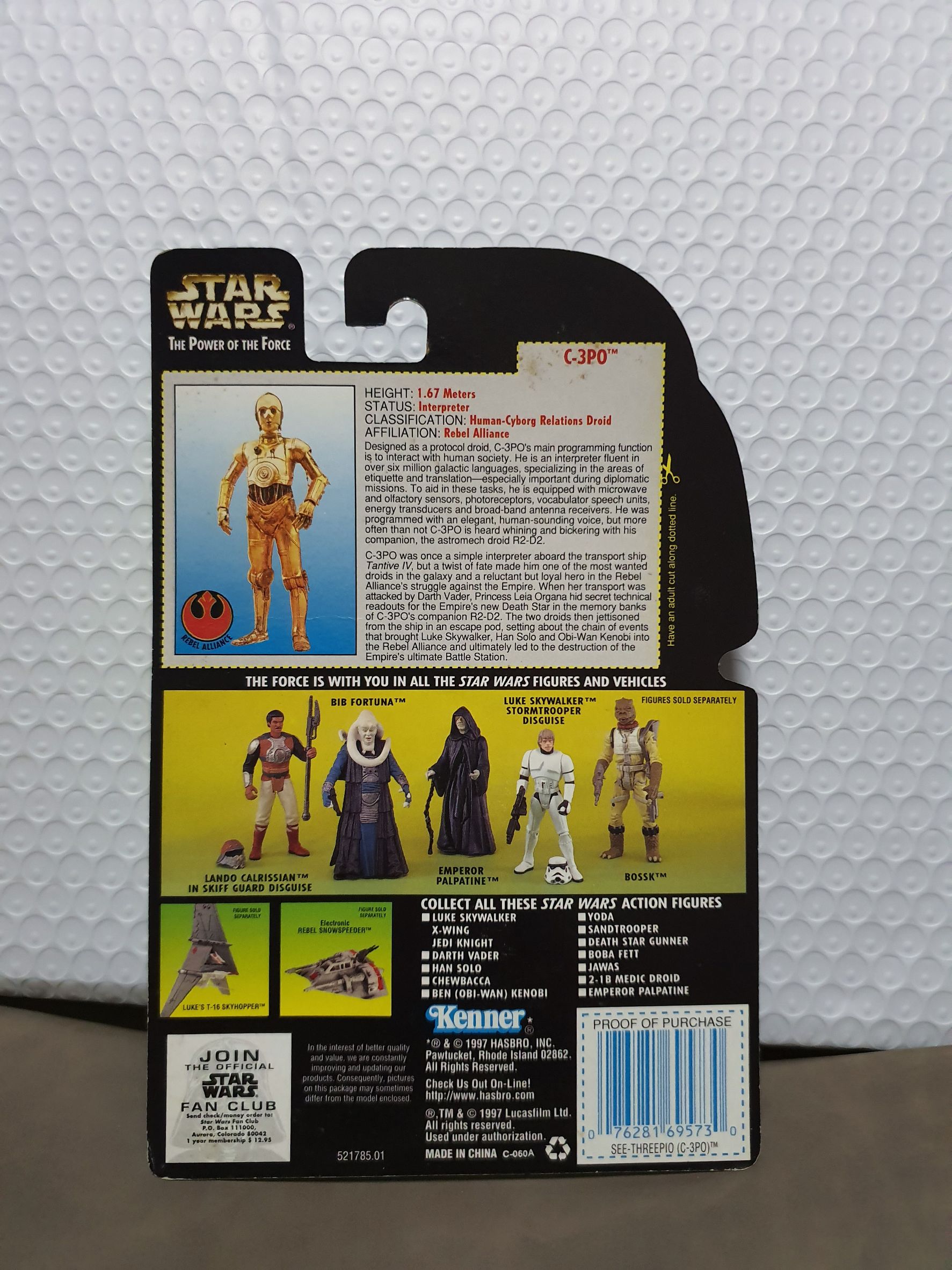 C-3PO - Star Wars Hasbro (1997 Toys)