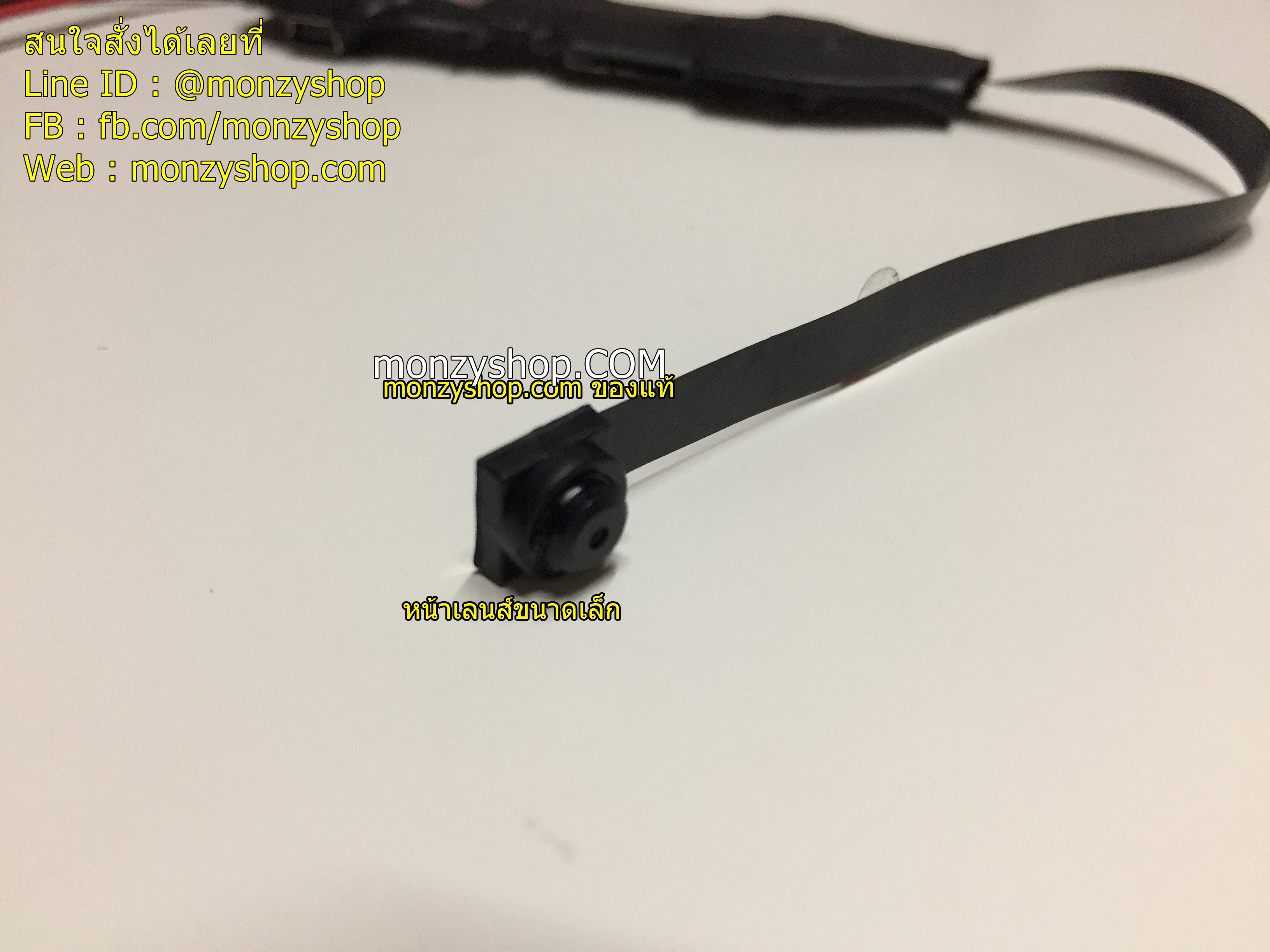 กล้องจิ๋วไร้สายดูผ่านมือถือ แบบอัดต่อเนื่อง 15ชม spider cam 10000mAh