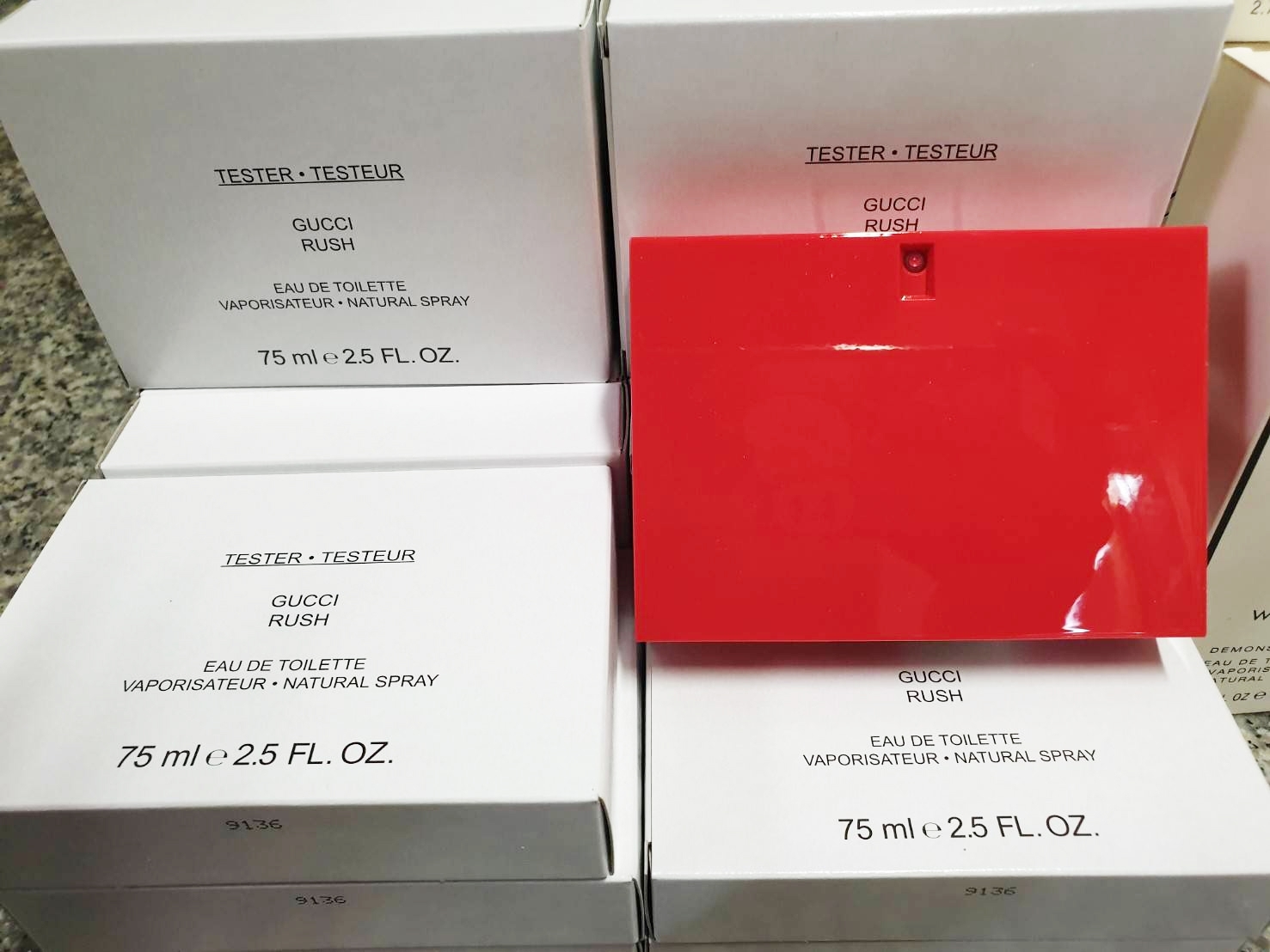 Gucci Rush Eau De Toilette 75ml. [กล่อง/Tester] ของแท้ 100%
