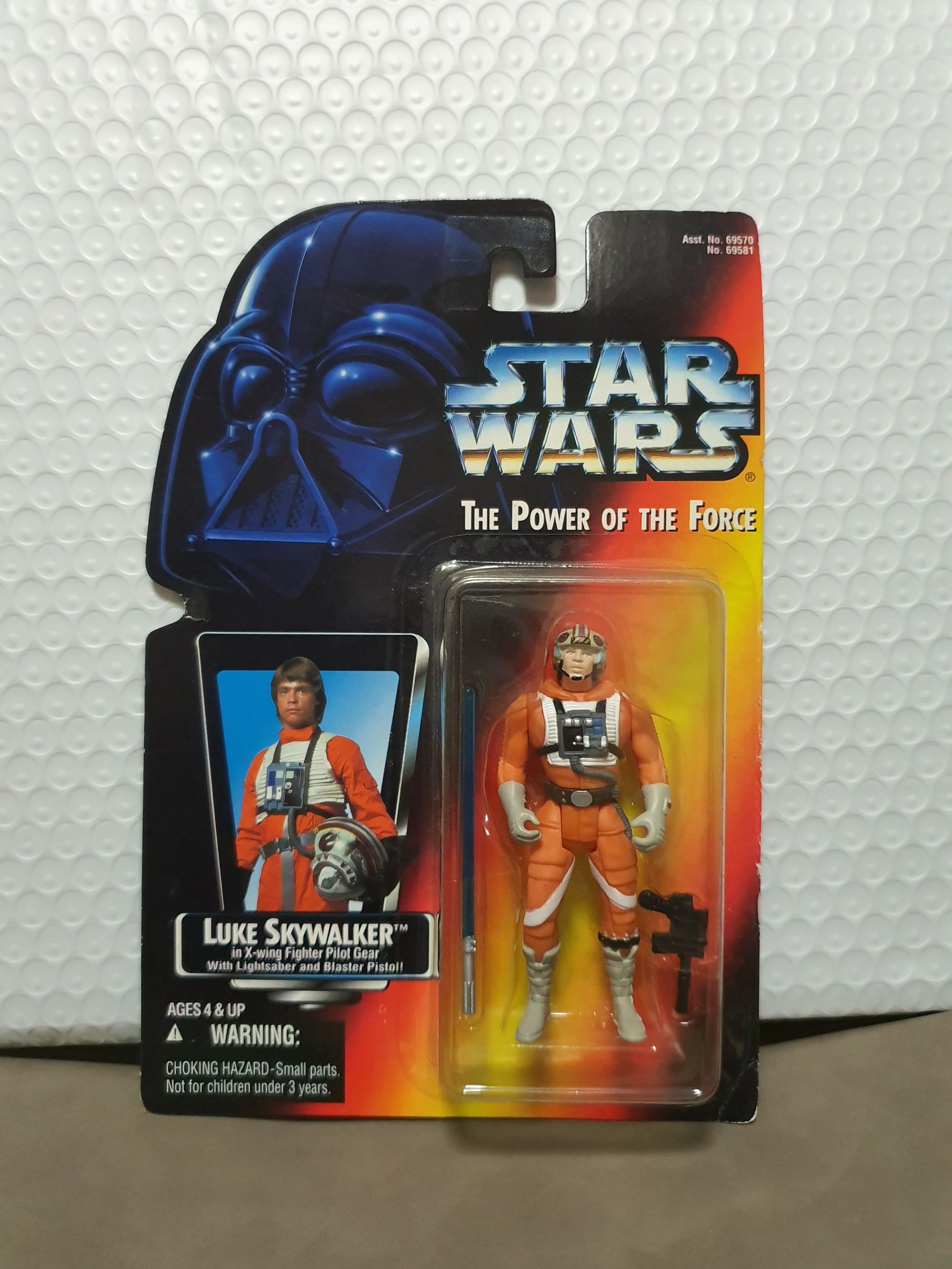 Luke Skywalker in X-Wing Fighter Pilot Gear - Star Wars Hasbro (1995 Toys)