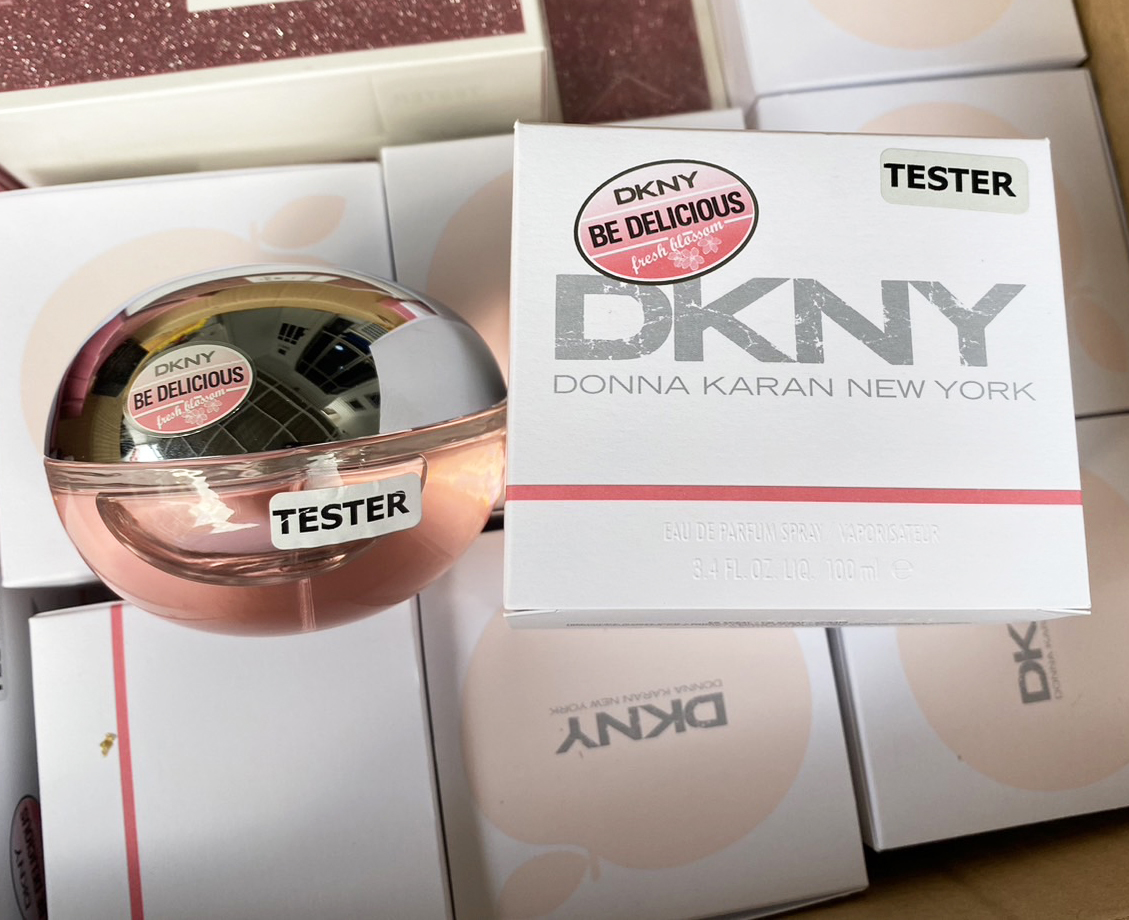 กล่องเทสเตอร์ DKNY Be Delicious Fresh Blossom Eau De Parfum 100ml. ของแท้