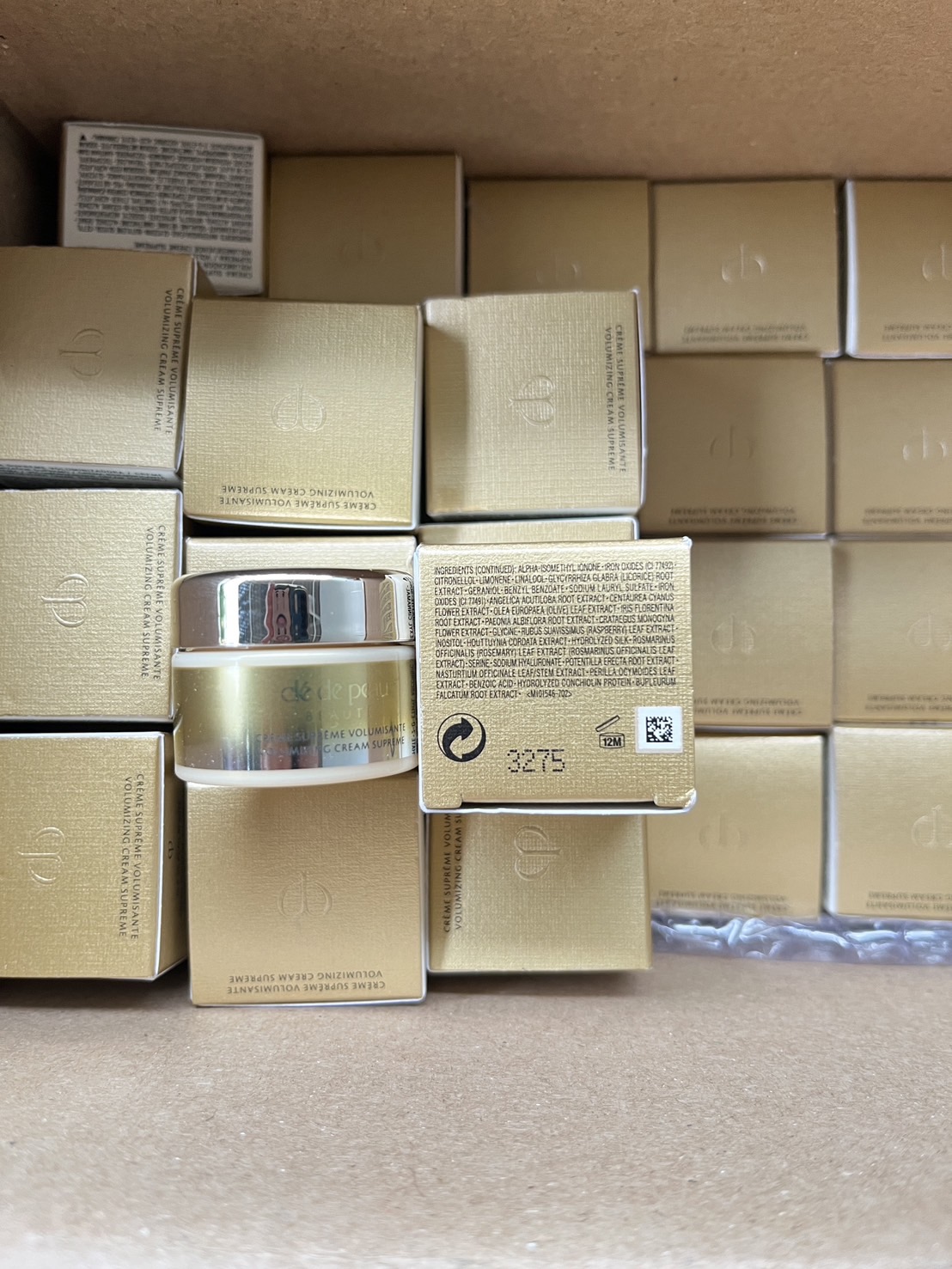 Cle De Peau Volumizing Cream Supreme 5ml. ขนาดทดลอง ครีมเติมเต็มผิวให้อิ่มฟู