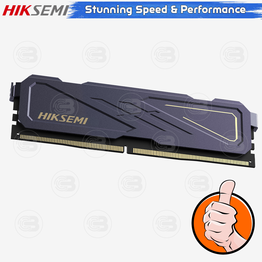[CoolBlasterThai] HIKSEMI ARMOR Black 16GB DDR4-3200 (LT-Warranty)