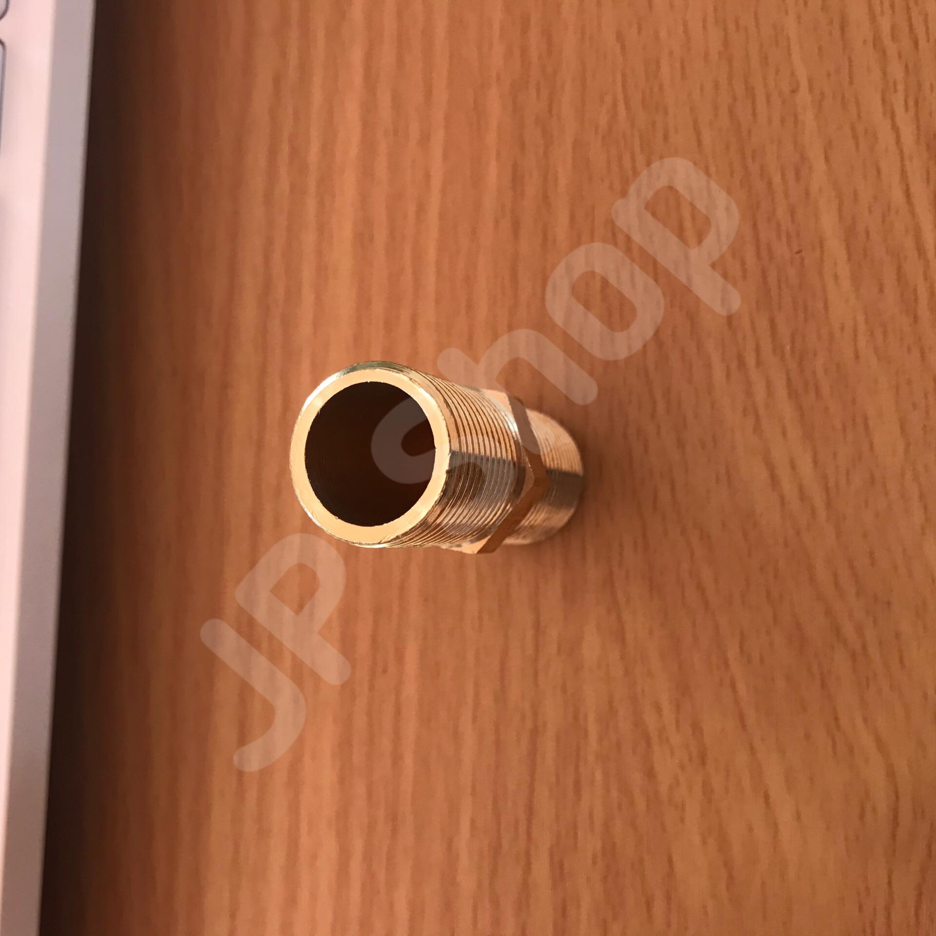 ข้อต่อทองเหลืองนิปเปิ้ลขนาด 4 หุน ยาว 50 มม. ข้อต่อ นิปเปิ้ล ทองเหลือง ขนาด 4 หุน #0345 ราคา1ตัว