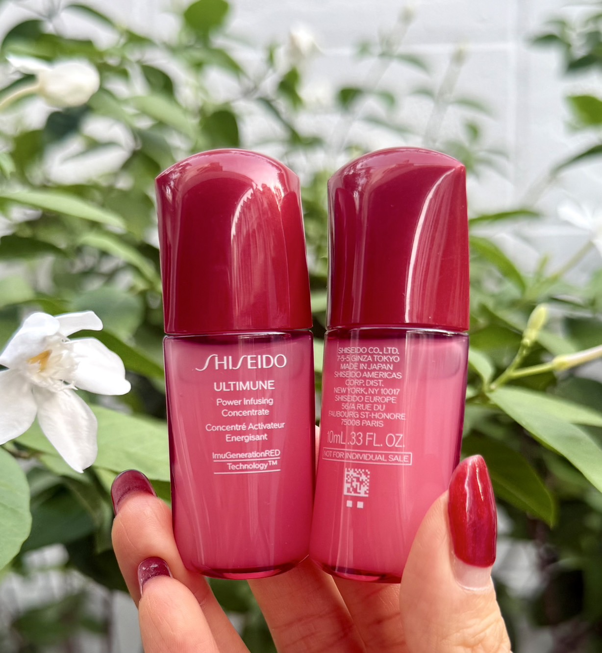 (1ขวด) Shiseido Ultimune Power Infusing Concentrate 10ml. ขนาดทดลอง เซรั่มบำรุงผิว ชิเชโด้ อัลติมูน