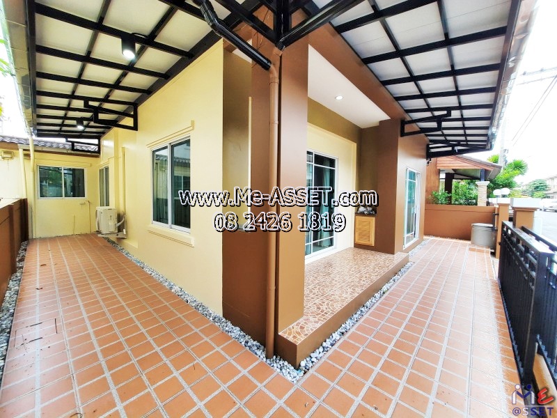 ให้เช่า บ้านเดี่ยว ย่าน เคหะร่มเกล้า รามคำแหง ราษฎร์พัฒนา สะพานสูง : ม.นลินวิลล์ พลัส : 2 ชั้น 35.7 ตารางวา