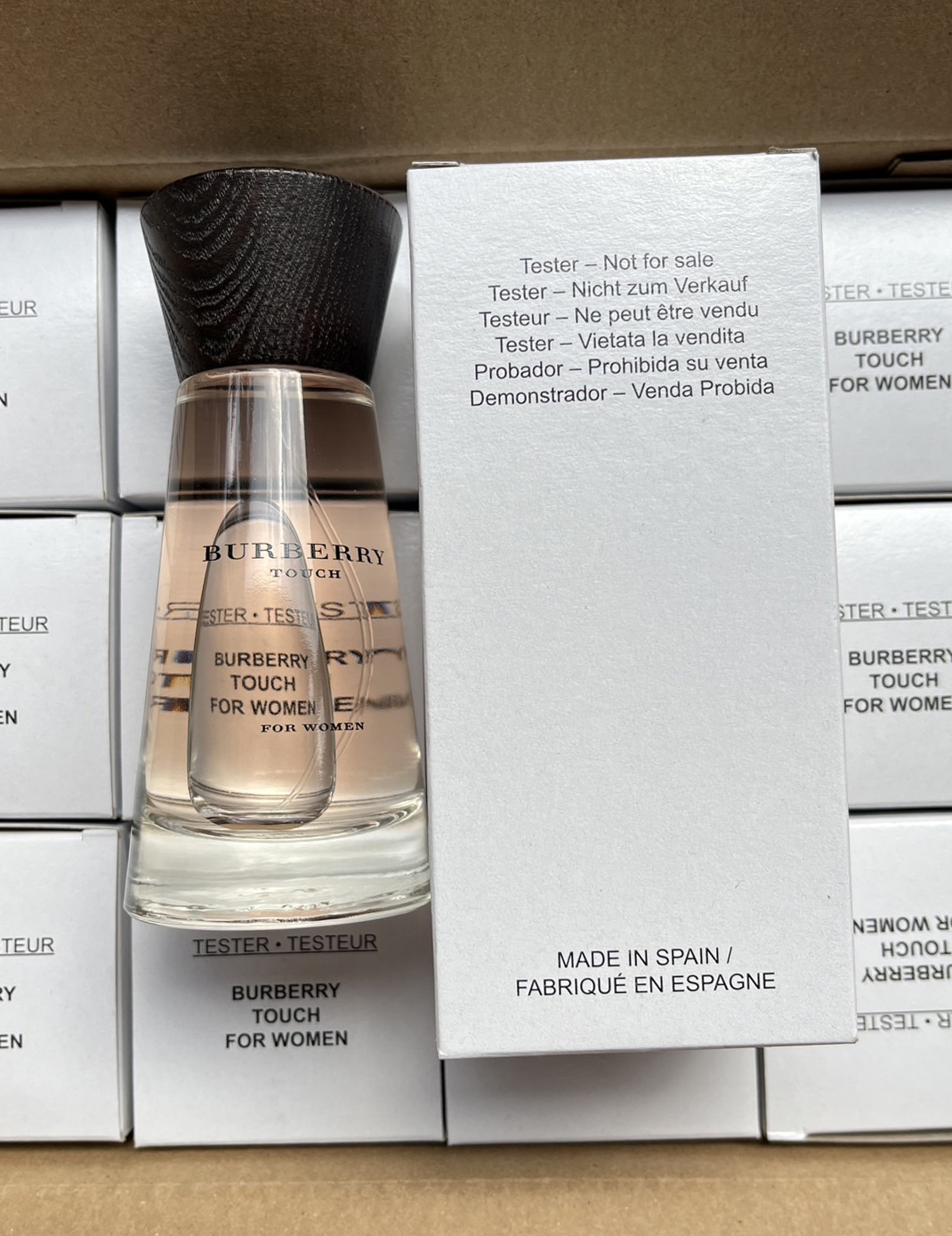 กล่องเทสเตอร์ Burberry Touch for Women EDP 100ml. น้ำหอมของแท้