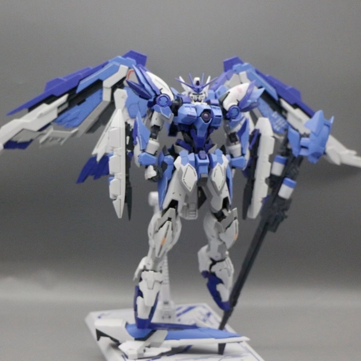 พร้อมส่ง 1/100 HiRM Wing EW (BLUE RECOLOR) [MJH]