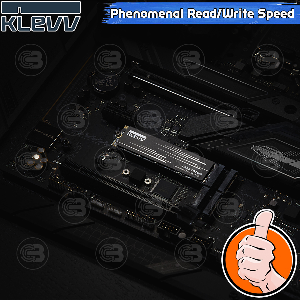 [CoolBlasterThai] KLEVV CRAS C910G SSD M.2 2280 NVMe PCIe GEN4x4 2TB (5Y-Warranty)