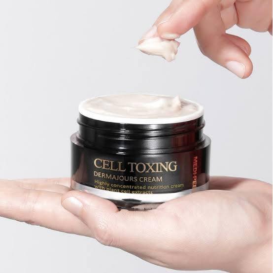 Medi-Peel Cell Toxing Dermajours Cream 50g. ครีมต่อต้านริ้วรอยด้วยสเต็มเซลล์