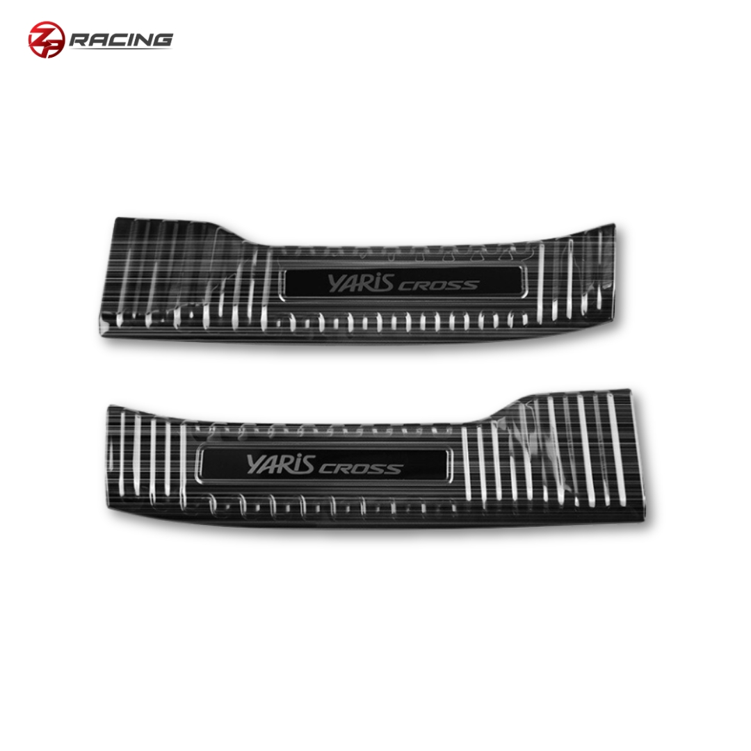 สคัฟเพลทประตูท้าย กันรอยท้าย โตโยต้ายาริสครอส Toyota Yaris Cross