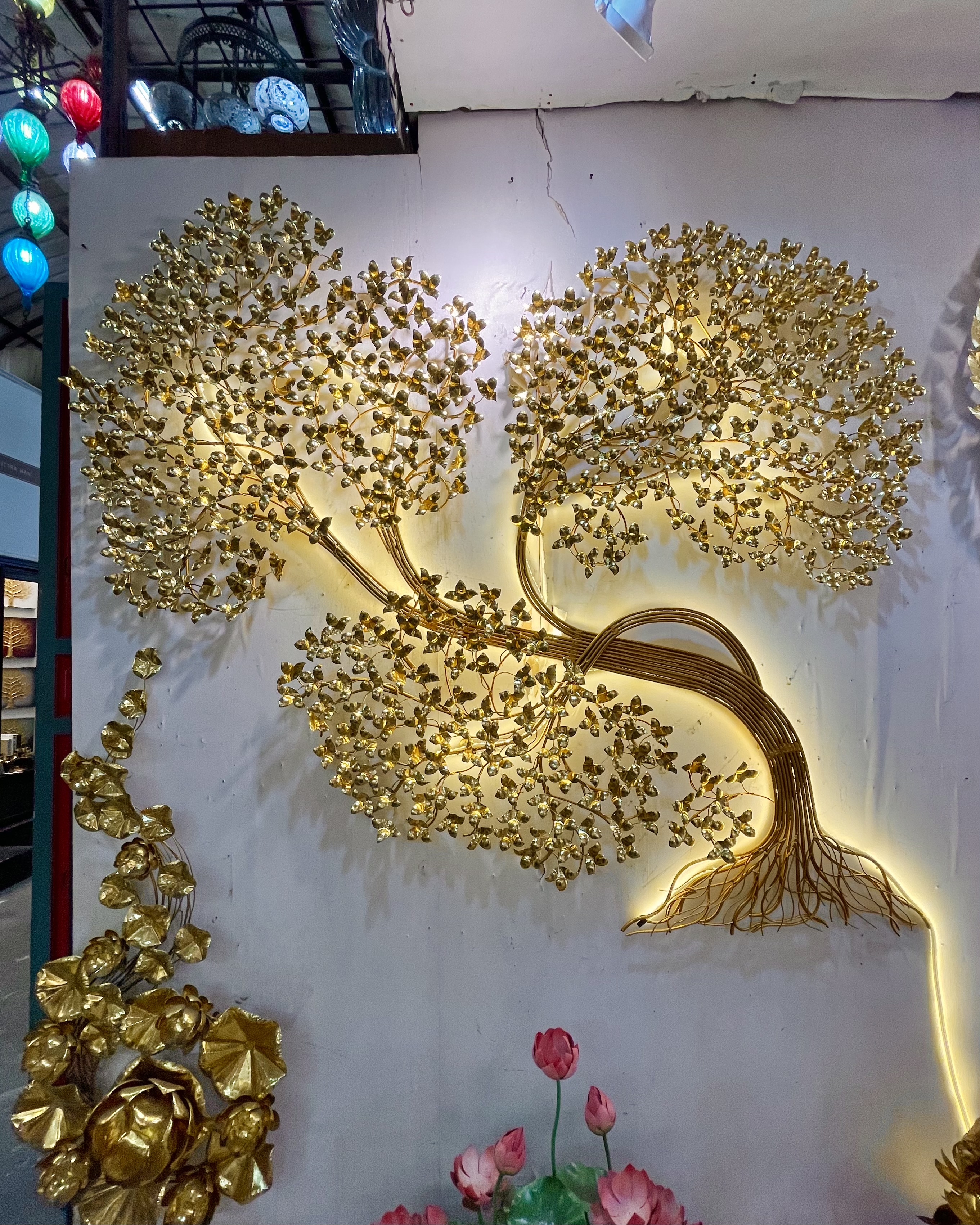 ต้นไทรเรียกทรัพย์กวักเงินล้าน (210x210 cm)