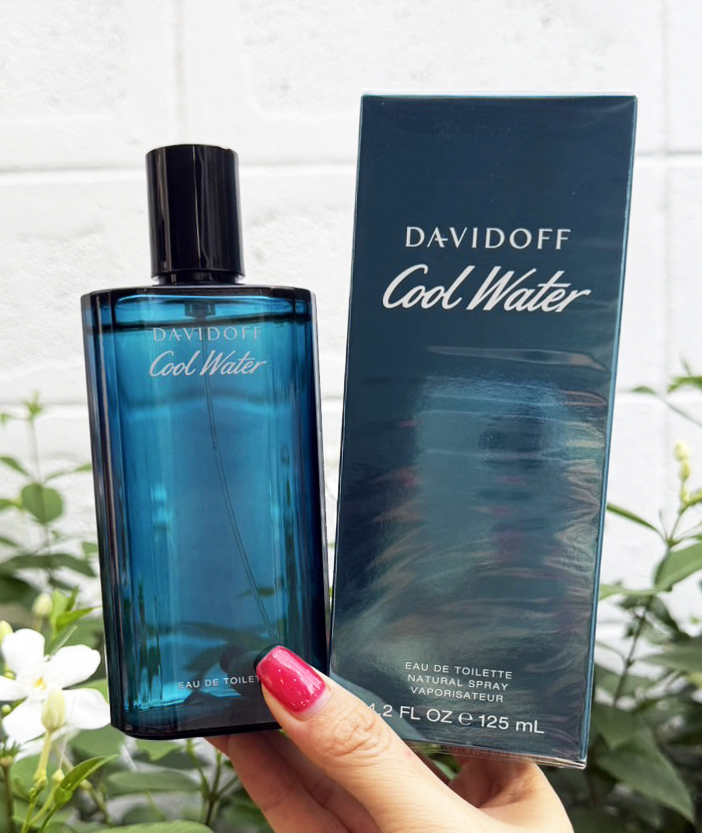 Davidoff Cool Water Eau De Toilette 125ml. [กล่องจริง] โปรโมชั่น เฉพาะ Lot นี้ 2025