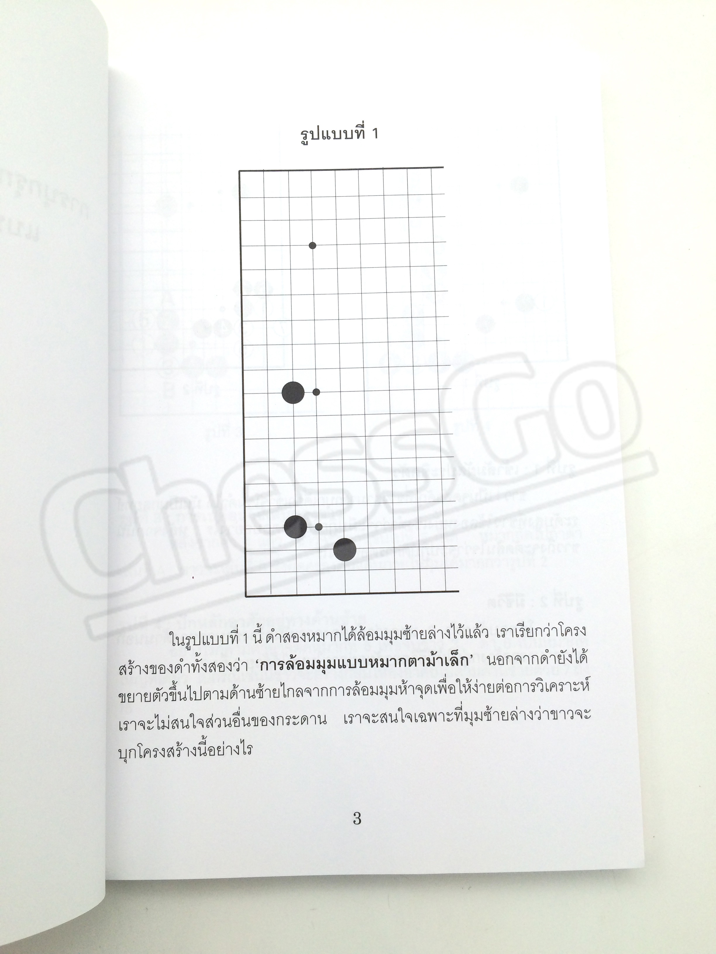 หนังสือหมากล้อม GO บุกแหลก 1 ศาสตร์แห่งการจู่โจมและปกป้องมุม