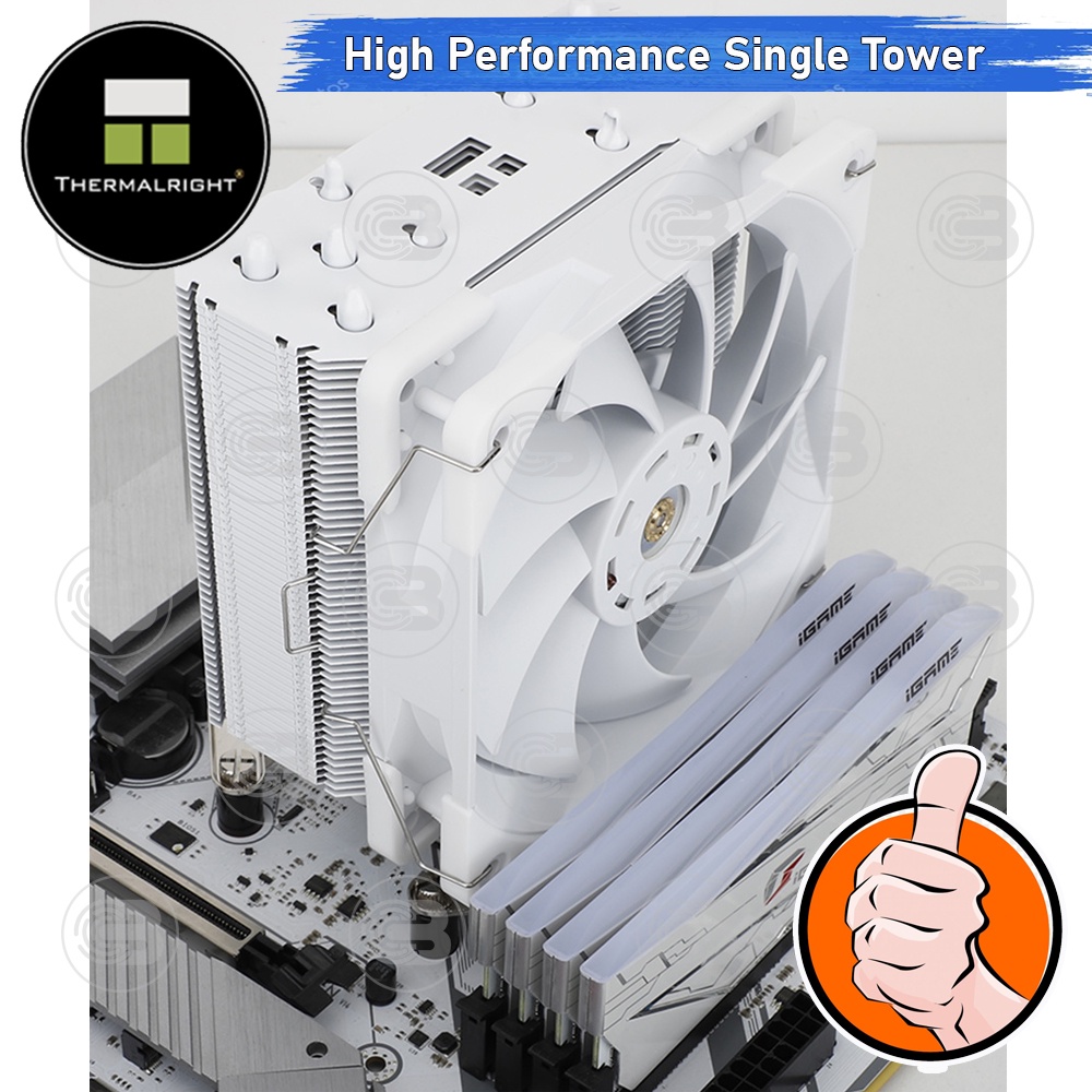 [CoolBlasterThai] Thermalright TA120 EX WHITE CPU Heat Sink (AM5/LGA1851 Ready) ประกัน 6 ปี