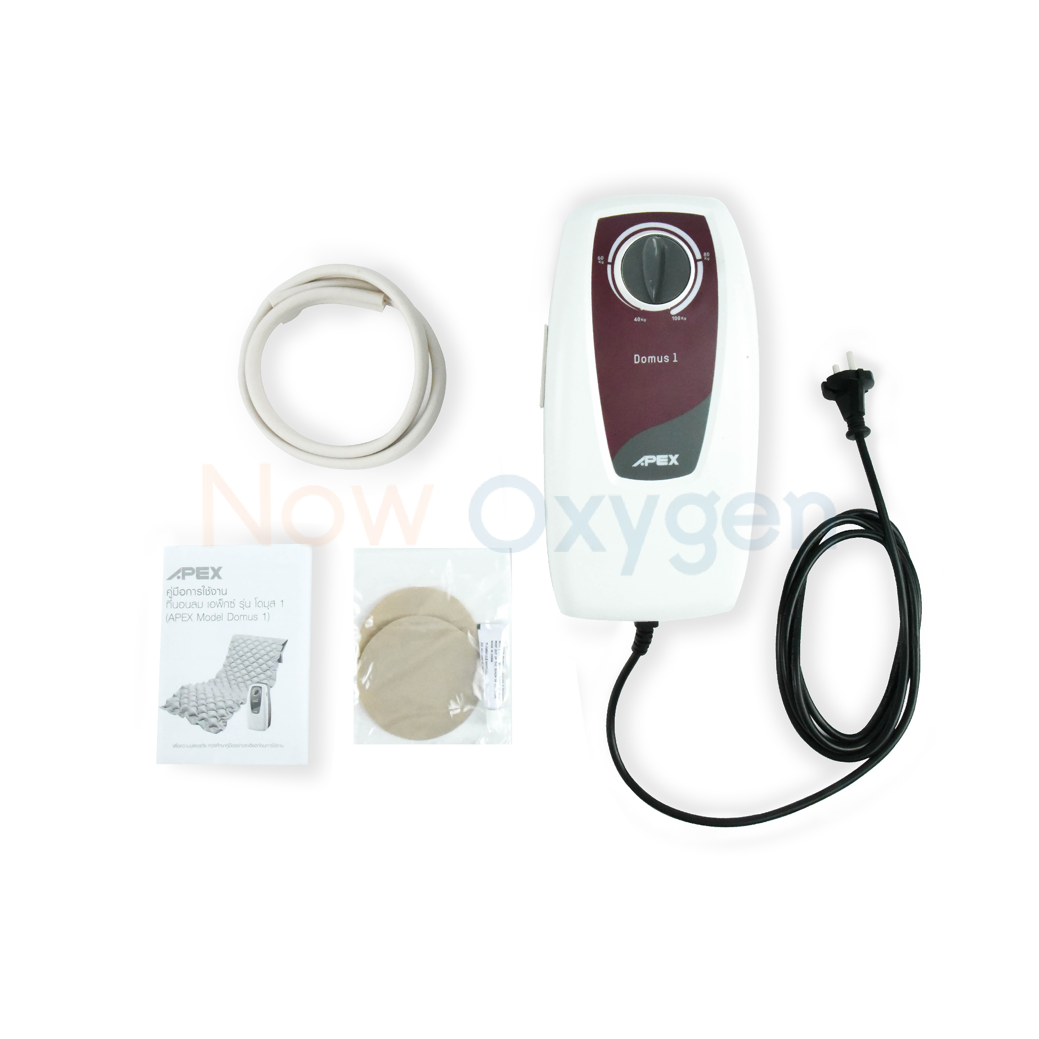 ที่นอนลมป้องกันแผลกดทับแบบรังผึ้ง APEX โดมุส 1 รับประกัน 1 ปี