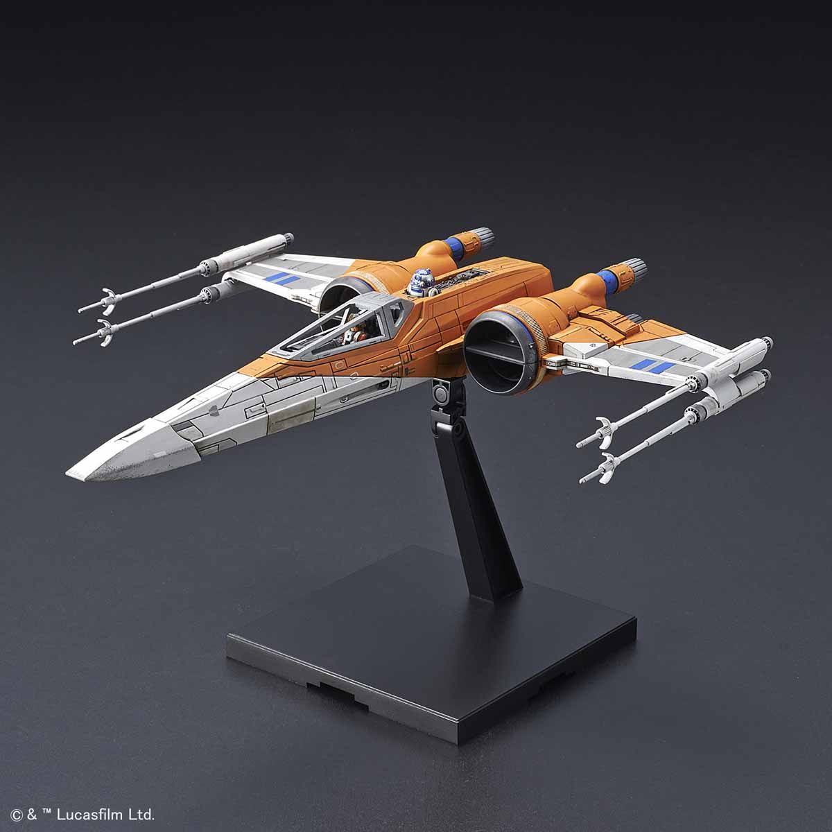 1/72 Poe's X-Wing Fighter (The Rise of Skywalker) BANDAI - Star Wars