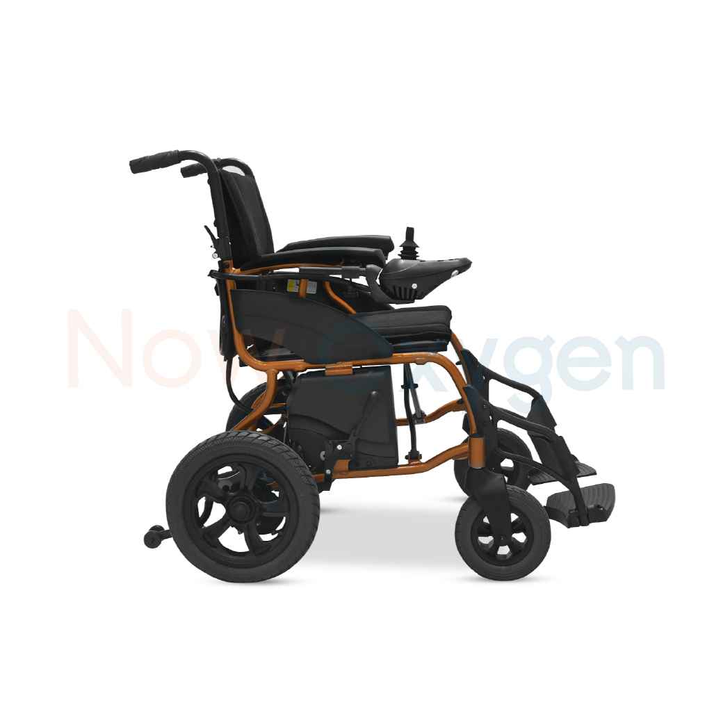 รถเข็นไฟฟ้า วีลแชร์ไฟฟ้า ยี่ห้อ Yuwell รุ่น D210BL การรับประกันโครงสร้าง 3 ปี คอนโทรล แบตเตอรี่และมอเตอร์ 1 ปี