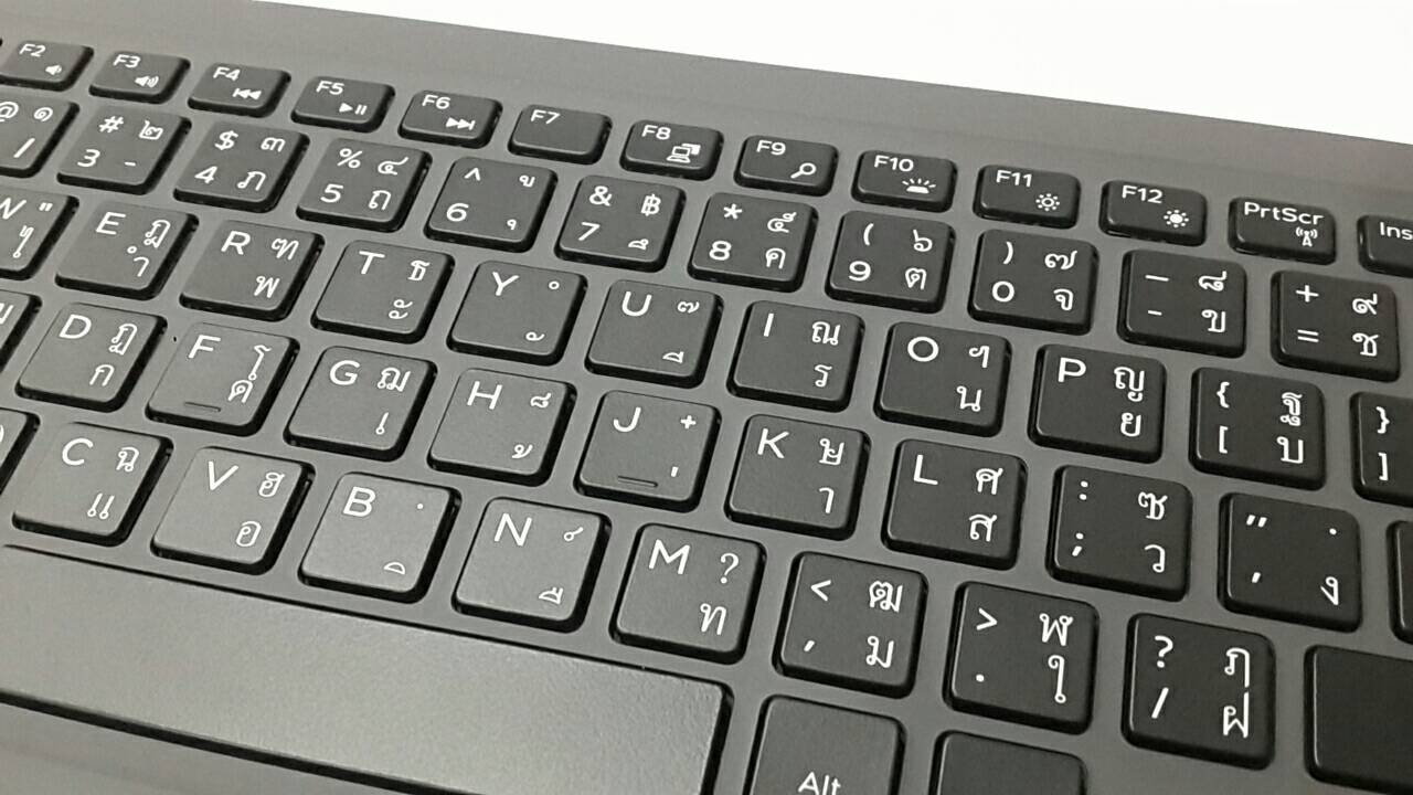 คีย์บอร์ด บอดี้โน๊ตบุ๊ค Keyboard Plamres Dell Inspiron 14 7460 บอดี้บน ฝาบน คีย์บอร์ด ไทย อังกฤษ Dell Inspiron 7460 ของแท้รับประกันศูนย์ Dell Thailand On-site Service