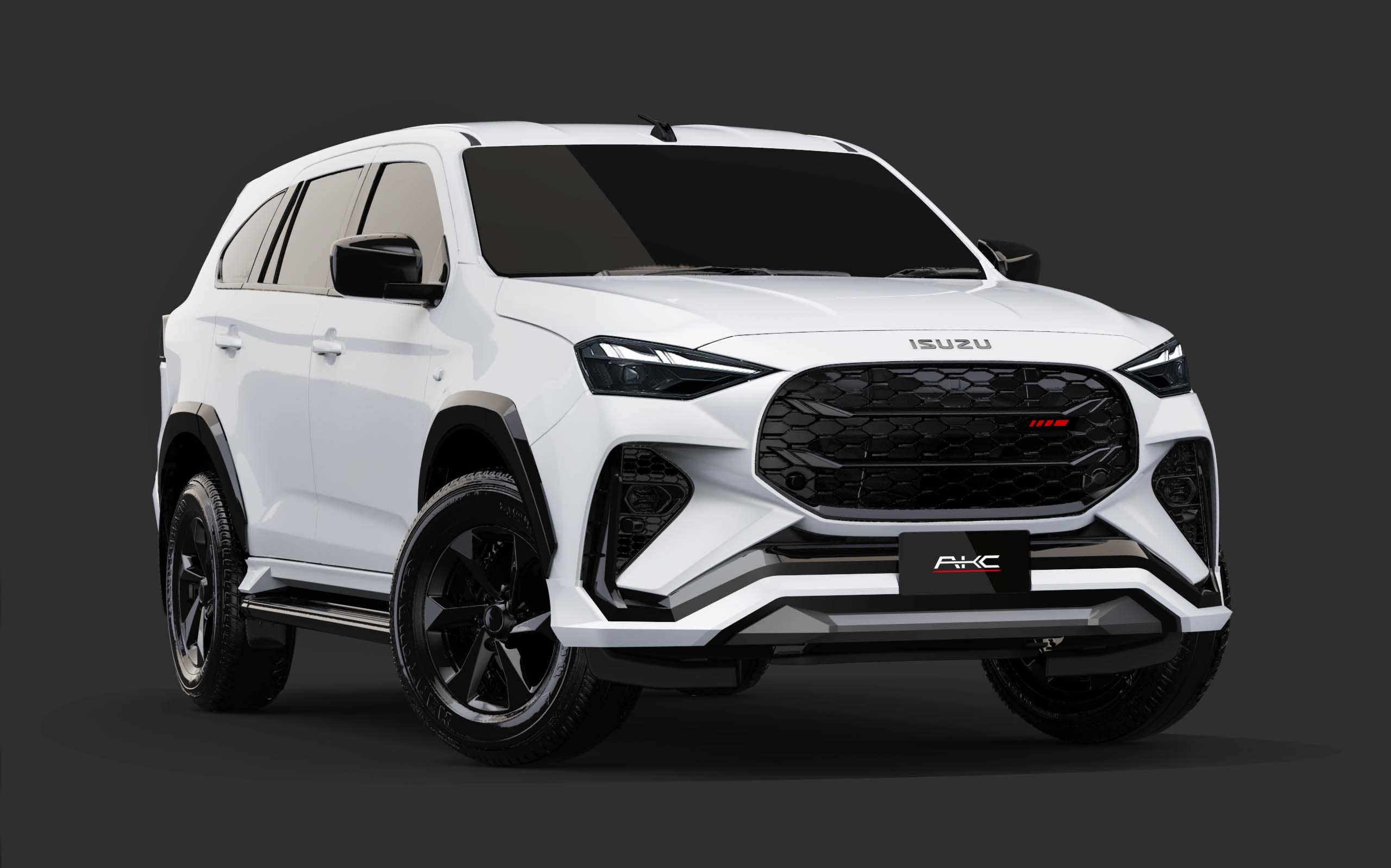 ชุดแต่ง ชุดสเกิร์ต Isuzu MU-X 2025 รุ่น AKC