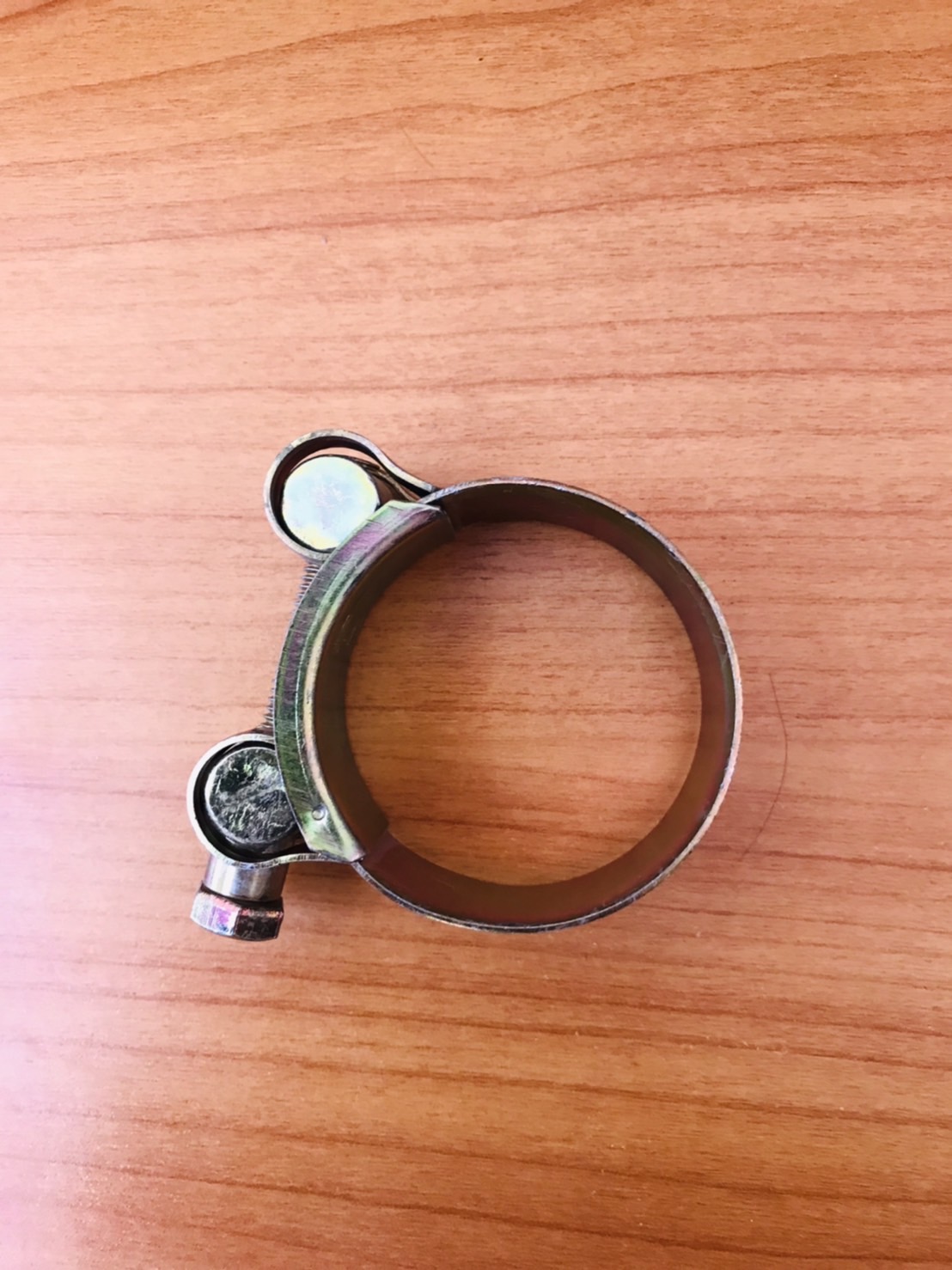 เข็มขัดรัดท่อชุบซิงค์ ปลอกรัดชุบซิงค์ 40-43 มม. สาย รัด ท่อ ส แตน เลส กิ๊บ รัด ท่อ #4043