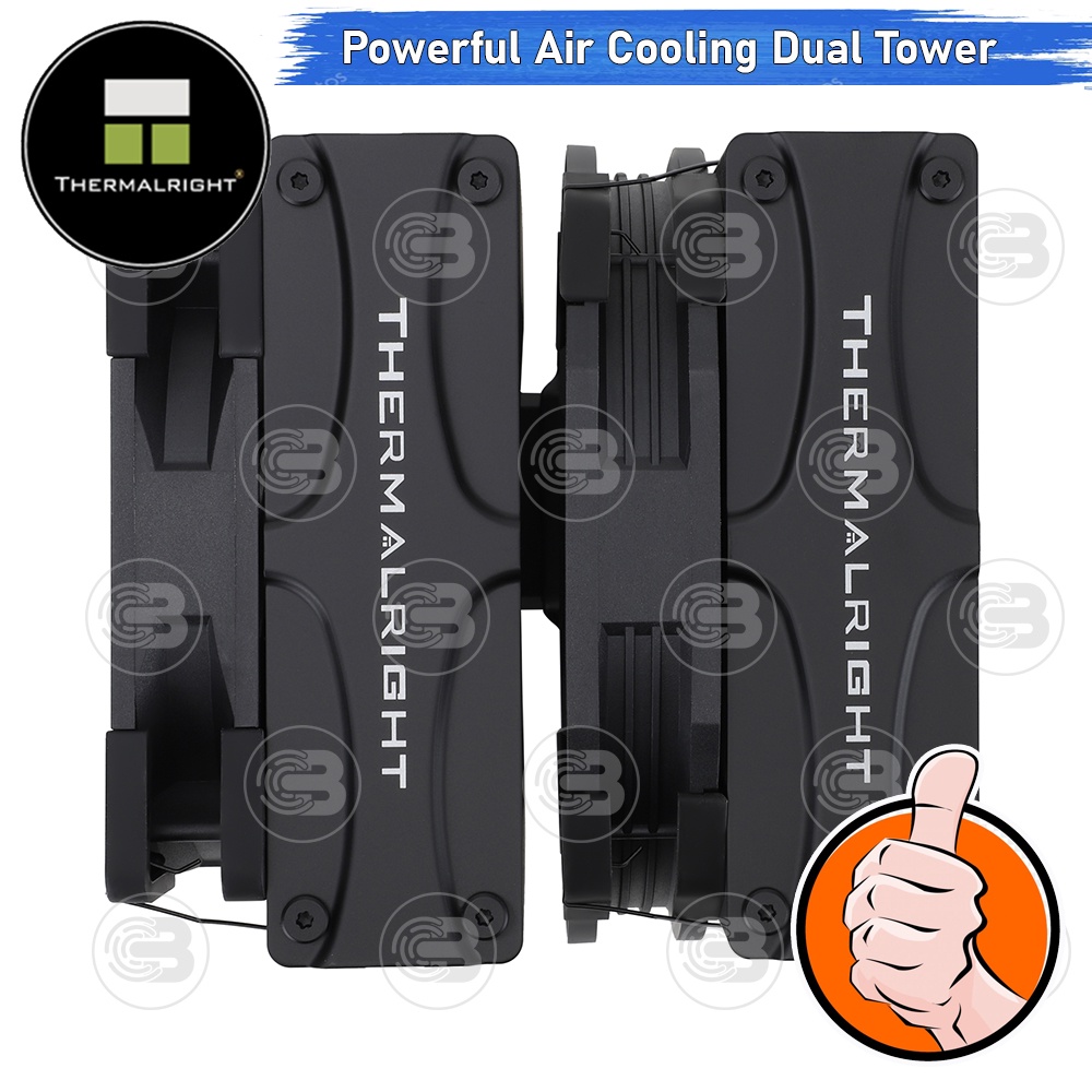 [CoolBlasterThai] Thermalright Frost Commander 140 BLACK CPU Heat Sink (AM5/LGA1851 Ready) ประกัน 6 ปี