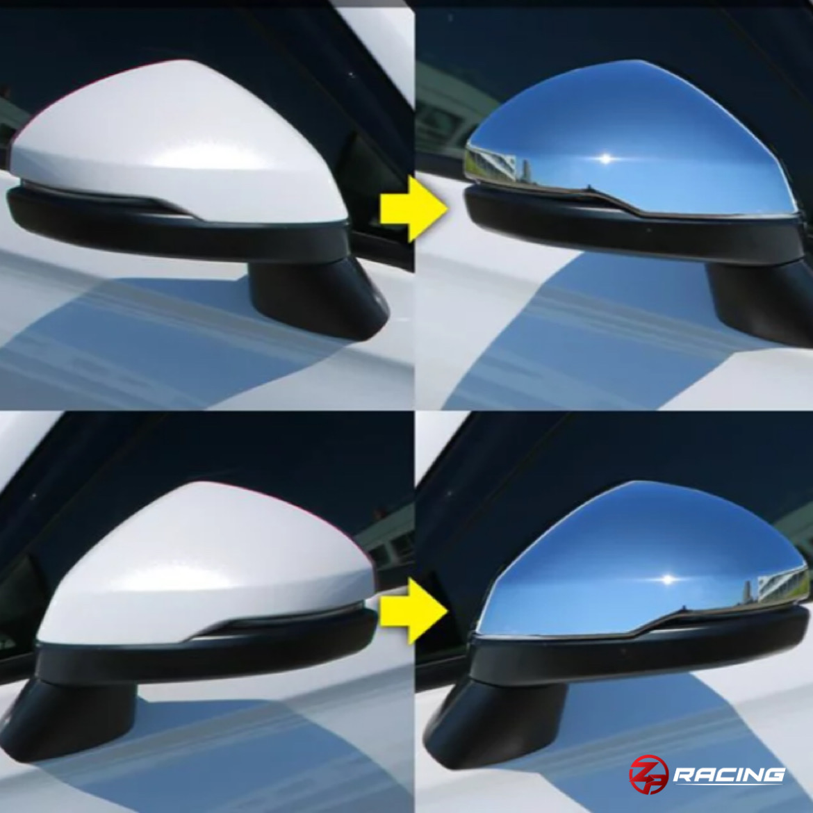 ครอบกระจกข้าง Honda HR-V e:HEV (RV) โครเมียม